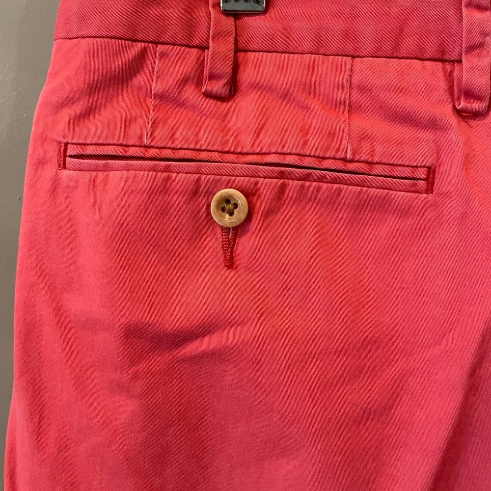 Polo Ralph Lauren Mens Stretch Classic Fit Chino Shorts Red Coral Size 30